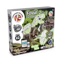 Juego educativo para nios 2 in 1 Fossil Excavation Kit I made in europe - Ref. P35823