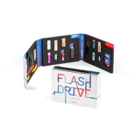 Muestrario personalizado de pen drives FLASH DRIVE SHOWCASE  - Ref. P70070