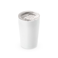 Vaso de viaje de 380 ml SLIDER acero inoxidable - Ref. P94242