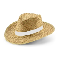 Sombrero de paja natural JEAN RIB  - Ref. P99083