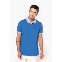 Polo piqu bicolor hombre - Ref. XK258