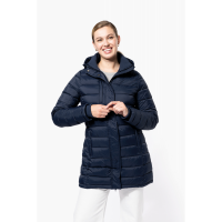 Parka ligera acolchada con capucha para mujer - Ref. XK6129