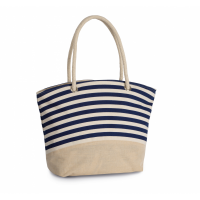 Bolsa de compras de yute estilo Marinero - Ref. XKI0283