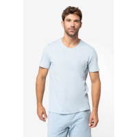 Camiseta ecorresponsable slub con bordes sin rematar hombre - Ref. XNS318