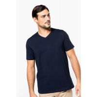 Camiseta Supima cuello de pico manga corta hombre - Ref. XPK304