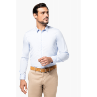 Camisa popelina manga larga hombre - Ref. XPK504