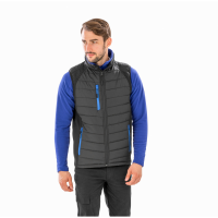 Chaleco Softshell Black Compass acolchado reciclado - Ref. XR238X