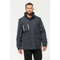 Parka workwear con mangas extrables - Ref. XWK6106