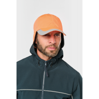 Gorra de invierno flourescente - 6 paneles - Ref. XWKP122