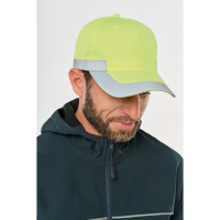 Gorra fluorescente 5 paneles - Ref. XWKP123