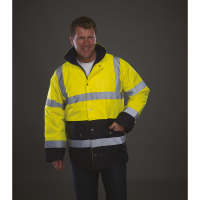 Chaqueta de seguridad alta visibilidad bicolor - Ref. XYHVP302