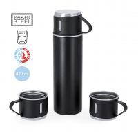 SET TERMO 420 ML. 3 TAZAS 140 ML MELBIR - Ref. M21347