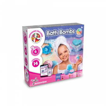 Juguete educativo para nios Bath Bombs Kit I made in europe - Ref. P35837