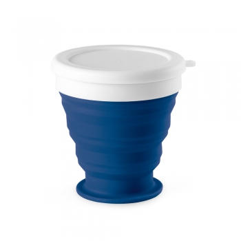 Vaso de viaje plegable de 250 ml ASTRADA apropiado para comida - Ref. P94762