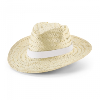 Sombrero de paja natural EDWARD RIB  - Ref. P99085