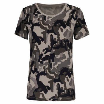 Camiseta camuflaje mujer - Ref. XK3031