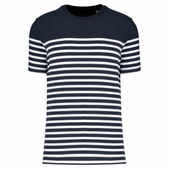 Camiseta marinera algodn orgnico hombre - Ref. XK3033