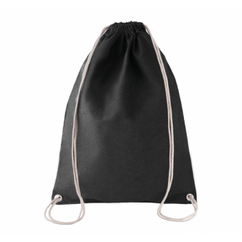 Mochila de algodn con cordones - Ref. XKI0125