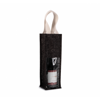 Bolsa de yute para botellas - Ref. XKI0267