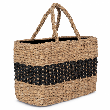 Cesta/Bolso de junco - Ref. XKINS136