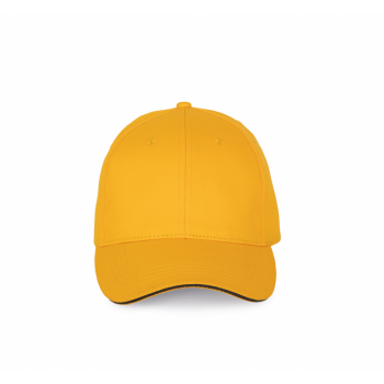 Gorra con sndwich contrastado - 6 paneles - Ref. XKP191