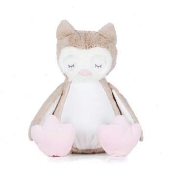 Lechuza de peluche con cremallera - Ref. XMM054