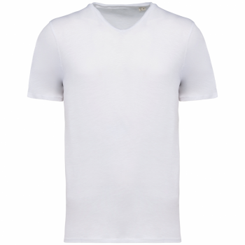 Camiseta ecorresponsable slub con bordes sin rematar hombre - Ref. XNS318