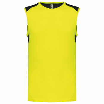 Camiseta de tirantes deportiva bicolor - Ref. XPA475