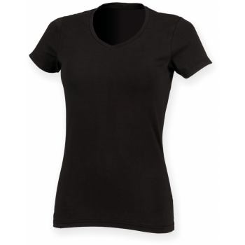 Camiseta Feel Good cuello de pico mujer - Ref. XSK122