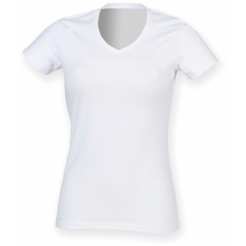 Camiseta Feel Good cuello de pico mujer - Ref. XSK122