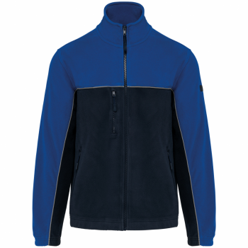 Chaqueta micropolar bicolor ecorresponsable - Unisex - Ref. XWK904