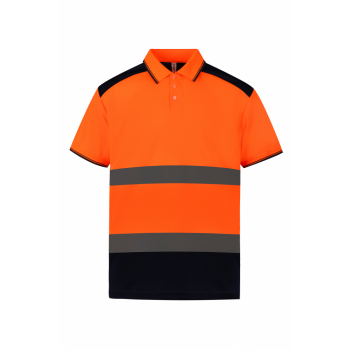 Polo Hi-Vis (Alta Visibilidad) Bicolor - Ref. XYHVJ220