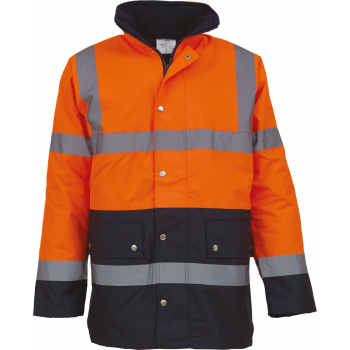 Chaqueta de seguridad alta visibilidad bicolor - Ref. XYHVP302