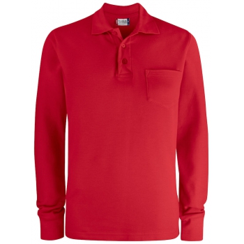 Basic Polo Pocket L/S - Ref. Q028235