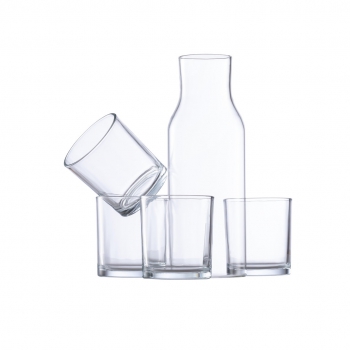 SET 4 VASOS 320 ML. JARRA 1,35 L MALISTER - Ref. M1704