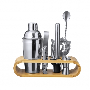 SET CCTEL COCTELERA 550 ML. 9 ACCESORIOS HUNTON - Ref. M20802