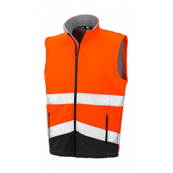 Chaleco softshell de seguridad imprimible - Ref. F08733