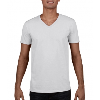 Camiseta Softstyle cuello V hombre - Ref. F10809