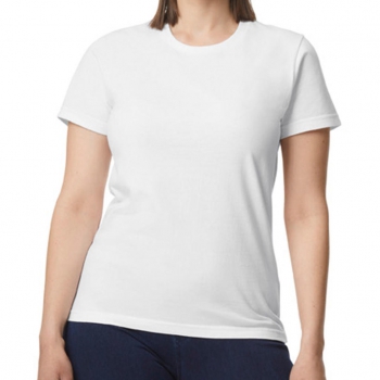 Camiseta Softstyle peso medio mujer - Ref. F12209