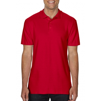 Polo doble piqu Softstyle hombre - Ref. F50109