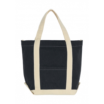 Bolsa de tela Denim fuelle - Ref. F63857