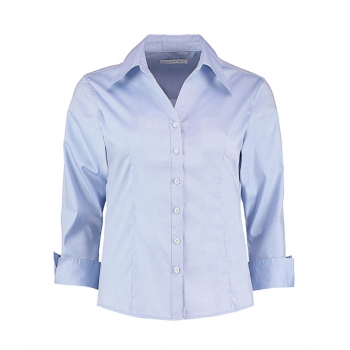 Camisa Oxford manga 3/4 mujer - Ref. F79611